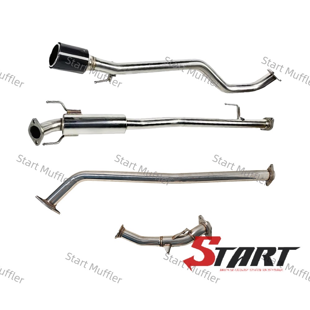Full Exhaust System For Toyota Hilux Revo T-TOY-1 - Image 2