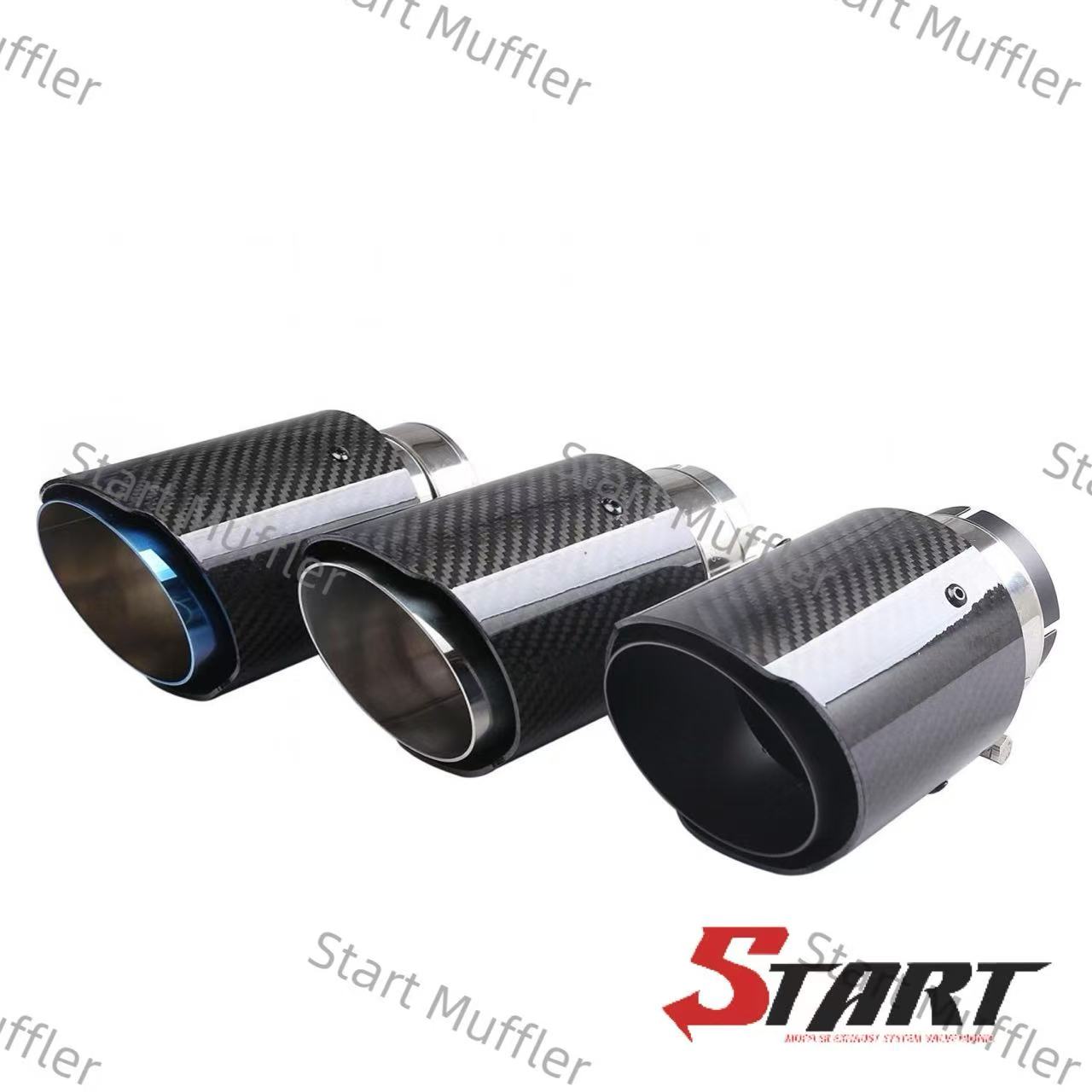 Exhaust Tips General Carbon Fiber X1L11 - Image 2