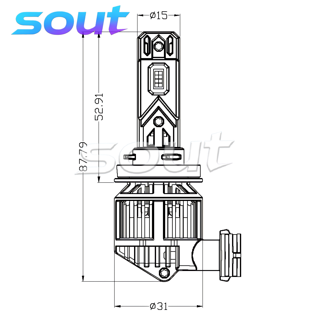 Car LED Headlight T9 Series - Image 7