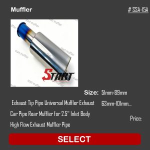 Exhaust Muffler SSA-15A