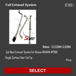 Full Exhaust System For NP300 2014-2020 T-NIS-1
