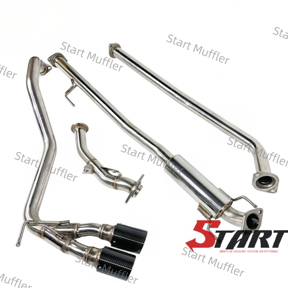 Full Exhaust System For Toyota Hilux Revo T-TOY-2 - Image 3