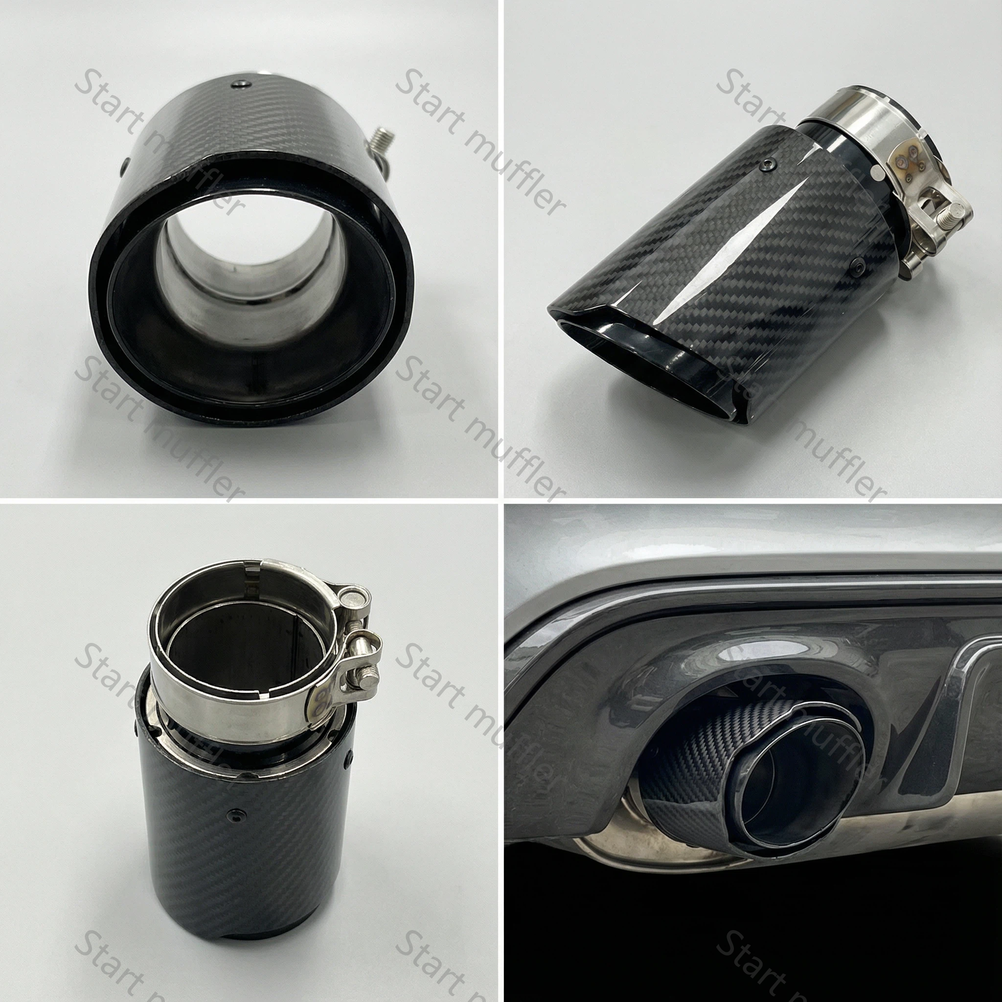 Exhaust Tips General Carbon Fiber X1L11 - Image 13