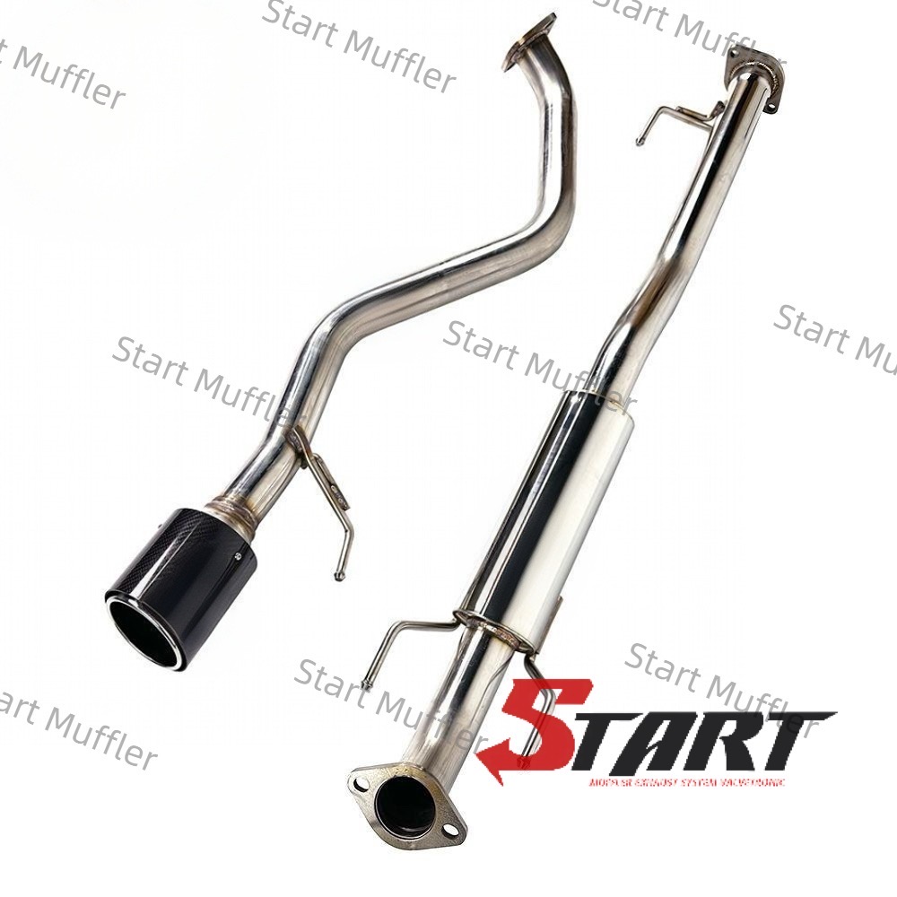 Full Exhaust SySTEM For Toyota Fortuner 2016+ T-TOY-4 - Image 4